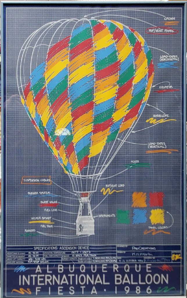 1986-albuquerque-international-balloon-fiesta-poster