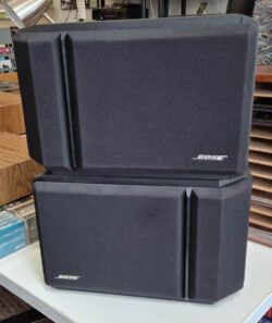 -BOSE BLACK SPEAKERS $125